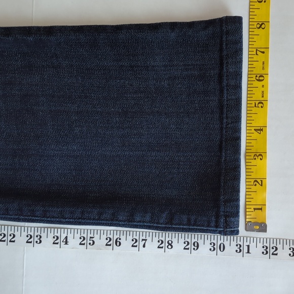 Lee Slender Secret Stretch Embellished Bootcut Jeans 8M Blue - Picture 15 of 16